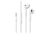 Sansai Apple Android Phones In-Ear Headset 3.5mm Aux Earphones w Microphone WHT