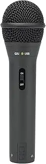 Samson Q2U USB/XLR Dynamic Microphone Recording and Podcasting Pack (Black)