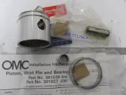 0396573 396573 OMC Evinrude Johnson 9.9 15 HP Outboard Piston Kit .030 OS
