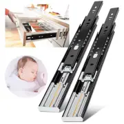 YENUO Soft Close Drawer Slides Full Extension Side Mount 12 14 16 18 20 22 24...