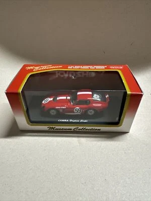 New Kyosho 03051F 1:43 1965 Shelby Cobra Daytona Coupe #59 Red Mint/ case