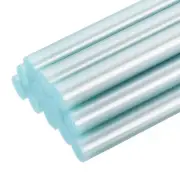 Mini Hot Glue Sticks for Glue Gun 0.43-inch x 4-inch Metallic Blue 12pcs
