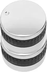 KITANDOVE Replacement Stove Knobs Silver Universal Ignition Knobs for Gas Griddle Hob Burners