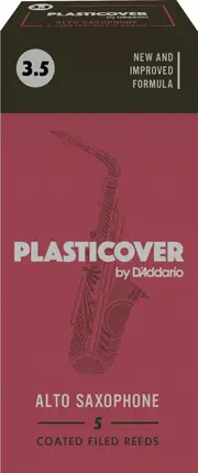 Rico Plasticover Alto Sax Reeds, Strength 3.5, 5-pack