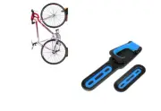 Wall Mount Bike Rack for Garage, Bicycle Hook, Bicycle Hanger (black blue)