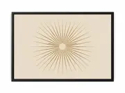 Sun Framed Print Fine Art Poster Print