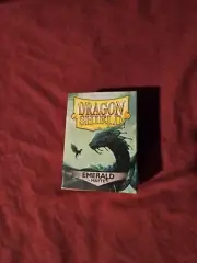 Dragon Shield Sleeves - 100ct - Standard Size Matte Emerald Factory Sealed