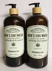 2 Bottles Mr. Apothecary~ Bourbon & Oak 3-in-1 Men’s Wash with Hemp & Argan Oil