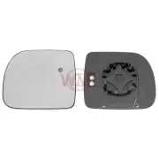 FOR RENAULT EXPRESS 1995->2002 DOOR MIRROR GLASS HEATED WITH BASEPLATE,LEFT SIDE