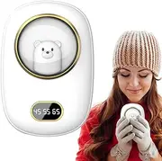 Hand Warmers Rechargeable | Fast Heating Hand Warmers | Hand Heaters Rechargeable for Travel, 10000mAh Pocket Hand Warmer, Adjustable Temperature