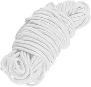 MINAOLULUS 100M White Elastic Band Stretch Cord DIY Accessories for Sewing Crafting and Costume Making Durable and Easy to Cut for Decorations and Apparel