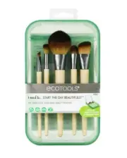 Ecotools 5 Piece Set "Start The Day Beautifully" Makeup Brushes 1606 - New