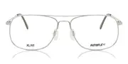 Flexon Autoflex 44 120 Men's Glasses Silver Size 59 - Private Health Rebate - Blue Light Block Available