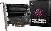 MSI USB4 PD100W Expansion Card PCI-e, Dual Ports, 40Gbp Transfer Rate, 100w Power Charging