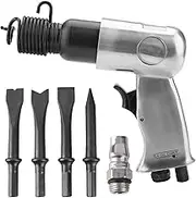 QANYEGN Air Hammer, 150mm Powerful Handle Straight Type Air Chisel, Pneumatic Hammer Shovel Tool for Cutting, Drilling, Scraping