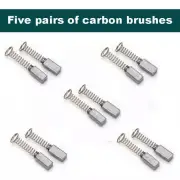5 Pairs of Carbon Brushes For TM-2 Bench Grinder Replacement Part Accessory