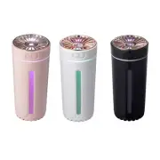 Air Humidifier Home Ultrasonic Auto Maker Colorful Night USB Bulbs Purifier