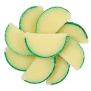 Sweet Pear Jelly Fruit Slices - Chewy Fruit Slices - by NY Candy - FREE SHIP