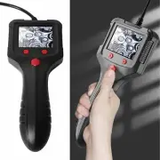 Borescope Inspection Camera W/ Screen 9mm Lens HD Handheld Pipeline Sewer Endosc