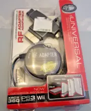 Mad Catz Universal Auto RF Adapter For XBOX 360 Wii PS2 PS3 NEW SEALED FREE SHIP