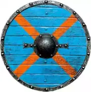 Viking character Rollo Shield Barbarian Viking Shield | Perfect for Wall Decor