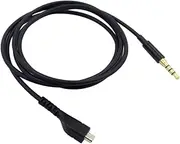 Meijunter Replacement Cord for SteelSeries Arctis 3/5/7/Pro/Pro Wireless Gaming Headsets, 1.2m/3.9fts Black Audio Cord