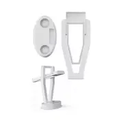 For Quest 3/Oculus Quest 2 VR Headset Controllers Holder Desktop Organiser Stand