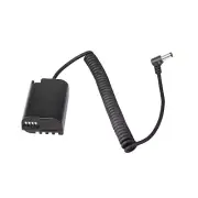 DC Male Plug to DMW-BLK22/DCC17 Dummy Battery Adapter Cable For Panasonic GH6 S5