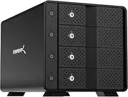 SABRENT USB 3.2 4 Bay 3.5" SATA Hard Drive Tray Less Docking Station (DS-SC4B)
