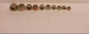 Grade 8 Nylon Insert Lock Nut Assortment FINE THREAD 500pc ( Nyloks ) Stop Nuts