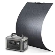 ALLPOWERS Power Station 600W Battery Backup Solar Generator + 200W Solar Panel