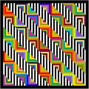 QUELLE SURPRISE - 90" x 90" - Quilt-Addicts Pre-cut Patchwork Quilt Kit Queen`