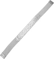 [VERDANVERSE] Fashionable Sequin Elastic Wide Corset Belt for Women Adjustable Shiny Waistband for Party Supplies Casual Outfits Enhances Waistline