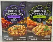 Specially Selected Brioche Stuffing Mix Garlic Rosemary Herb 6oz 170g (2 Boxes)