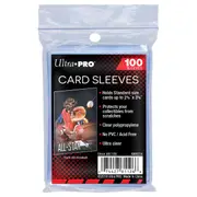 Ultra Pro - 2.5" x 3.5" Soft Card Sleeves (100 Pack)