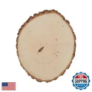 Walnut Hollow Basswood Round, Extra Large 12-14" Wide with Live Edge Wood (Pa