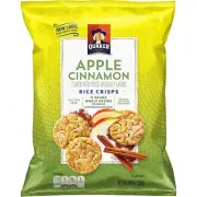 4 Pack) Quaker Apple Cinnamon Crisps 7.04 Oz Each, Gluten Free.