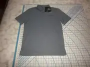 MENS SMALL BLUE TRAVIS MATHEW NIKOLA POLO SHIRT - NWT