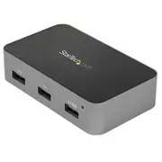 StarTech 4 Port USB C Hub w/ Power Adapter, USB-A 3.1/3.2 Gen 2 10Gbps - HB31C4AS