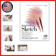 200 Series Matte Finish Sketch Pad - 9x12, 100 Sheets for Creative Exploration