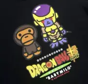 2019 A Bathing Ape x Dragon Ball Super Gold Frieza Black Tee Xxs Bape Off BBC