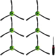 Fixbetter 6 Pieces Replacement Side Brushes for iRobot Roomba j5 j5+ j6 j6+ j7 j7+ j8 j8+ j9 j9+ i3 i4 i5 i5+ i6 i6+ i7 i7+ i8 i8+ e5 e6 5150 6198 7150 7 550 j& i & e Series Vacuum Cleaner Accessories