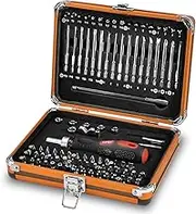 TOPEX 92PCS Ratchet Screwdriver Bit Set Ratcheting Driver Bits Kit Household Screwdriver Home Repair Tool Kit with Strong Magnetic Tip for Furniture/Car/Computer/Electronics Maintenance