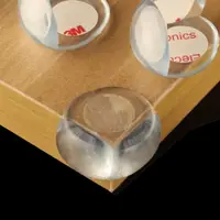 在飛比找momo購物網優惠-一組20入 圓型桌角防護墊 透明矽膠軟墊(防撞角 嬰幼兒專用