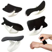 5Pcs Gua Sha Massage Board Natural Horn Guasha Scraping Massage Plate for Body Face