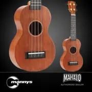 Mahalo Java Series Soprano Ukulele (Transparent Brown)