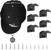 Hat Hanger, Hat Hooks for Wall - Adhesive Hat Rack for Baseball Caps, Minimalis