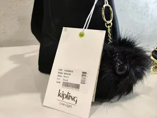 kipling KI2458 質感絲滑系列 黑色 托特包 斜背包 手提包 預購