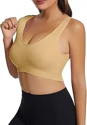 Women Soft Bra Womens Large Bra Bra Plus Wrap Chest No Steel Ring Anti Stray Bra Fitness Yoga Bra Soft Tops for Female