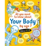 <USBORNE> ALL YOU NEED TO KNOW ABOUT YOUR BODY BY AGE 7 精裝書